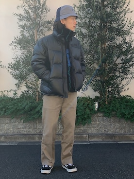 「新年一発目」｜「アイテム（ブルゾン）」を使った、Yoheiさん（メンズ・175cm）の冬コーディネート