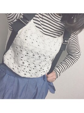 mauさん（レディース・157cm）の春コーディネート