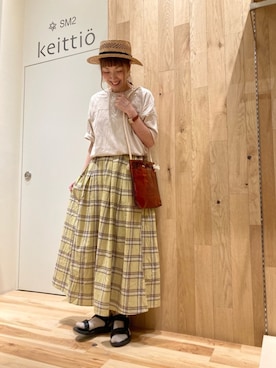 タブンネさん（レディース・167cm）の春コーディネート