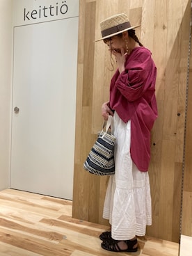 タブンネさん（レディース・167cm）の春コーディネート