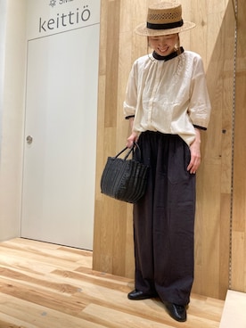 「cocoa（ココア）のアイテム」を使った、タブンネさん（レディース・167cm）の春コーディネート