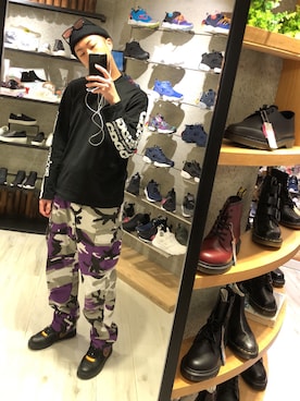 「ROTHCO（ロスコ）のアイテム（チノパンツ）」を使った、hustler.77さん（メンズ・178cm）の夏コーディネート