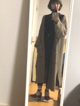 namiさん（レディース・163cm）の冬コーディネート