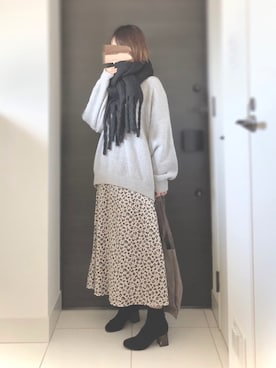 「べっ甲」｜ちゃんさん（レディース・154cm）の冬コーディネート
