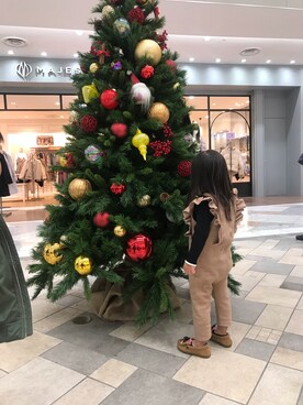 「秋サロペ2018たけのこ派」｜kicocoさん（キッズ・90cm）の秋コーディネート