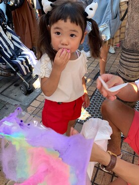 kicocoさん(キッズ・100cm)の夏コーディネート