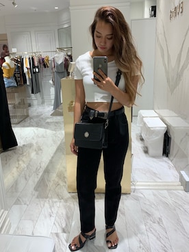 Rionaさん（レディース・159cm）の夏コーディネート