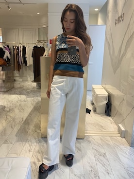 Rionaさん（レディース・160cm）の夏コーディネート