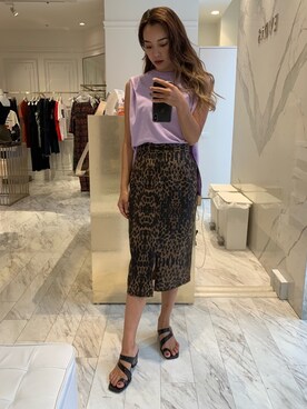 Rionaさん（レディース・159cm）の夏コーディネート