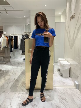 Rionaさん（レディース・159cm）の秋コーディネート