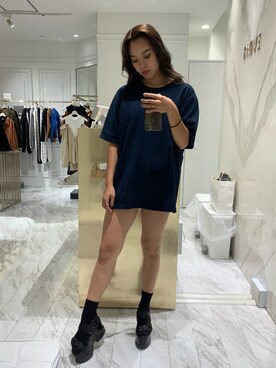 Rionaさん（レディース・159cm）の秋コーディネート
