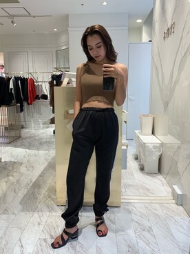 Rionaさん（レディース・159cm）の秋コーディネート