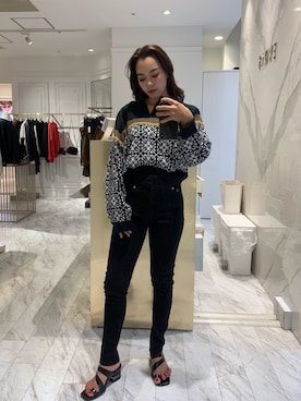 Rionaさん（レディース・159cm）の秋コーディネート