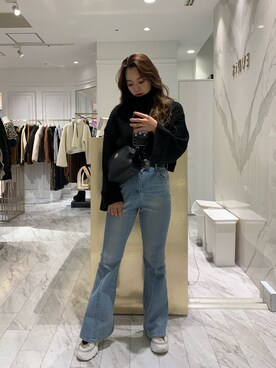 Rionaさん（レディース・159cm）の秋コーディネート