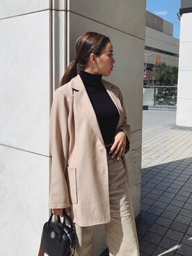 Rionaさん(レディース・159cm)の春コーディネート