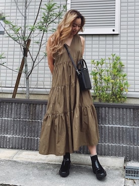 Rionaさん（レディース・159cm）の夏コーディネート