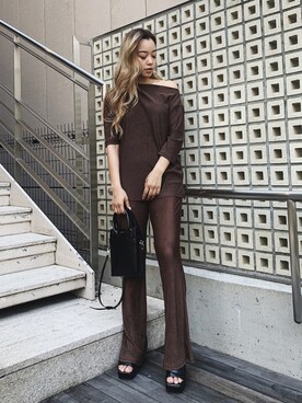 Rionaさん(レディース・159cm)の夏コーディネート