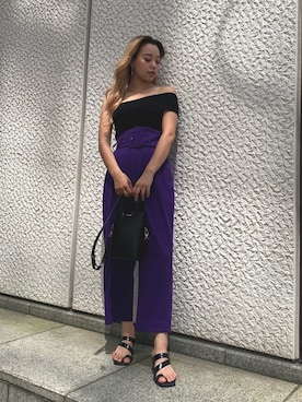 Rionaさん（レディース・159cm）の夏コーディネート