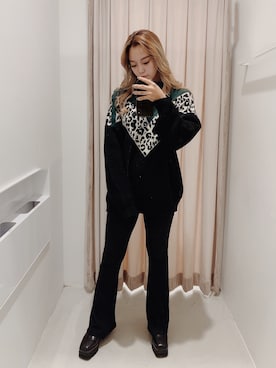 「店頭コーデ」｜Rionaさん（レディース・159cm）の秋コーディネート