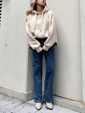 Rionaさん（レディース・159cm）の冬コーディネート