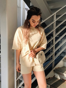 Rionaさん（レディース・159cm）の春コーディネート