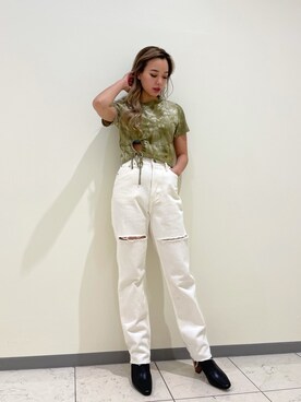 Rionaさん（レディース・159cm）の春コーディネート