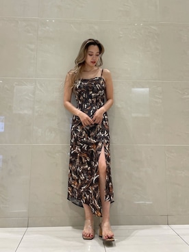 「アイテム（ワンピース、その他）」を使った、Rionaさん（レディース・159cm）の春コーディネート