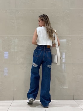 Rionaさん（レディース・159cm）の夏コーディネート