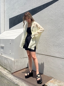 ショートパンツ キュロット EVRIS エヴリス　エブリス　RUNWAY バックルデザインショートパンツ[品番：MKSW0048451]｜EVRIS