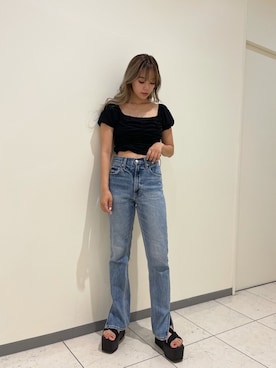 Rionaさん（レディース・159cm）の夏コーディネート