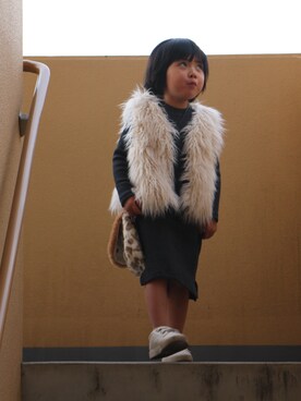 shio07さん（キッズ・90cm）の冬コーディネート