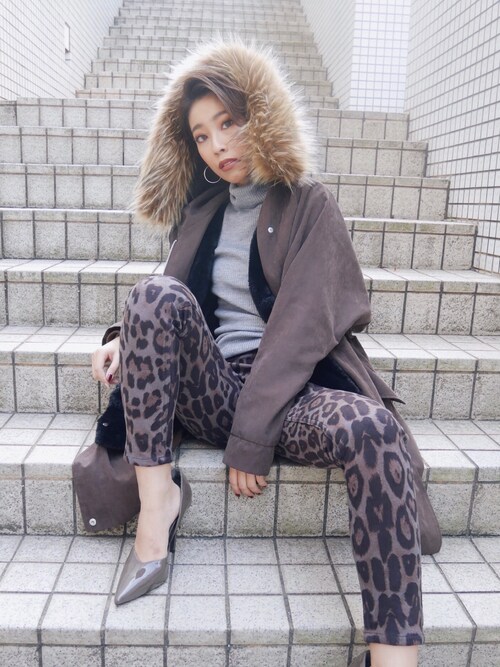 Misa Yamaoka Gyda 天王寺mio Gydaのモッズコートを使ったコーディネート Wear Misa Yamaoka Gyda 天王寺mio Gydaのモッズコートを使ったコーディネート Wear