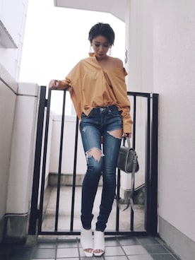 Misaさん（レディース・158cm）の冬コーディネート