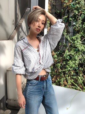 Misaさん（レディース・157cm）の夏コーディネート