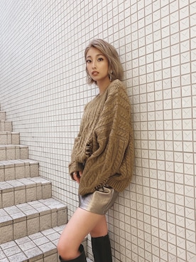 Misaさん（レディース・158cm）の秋コーディネート