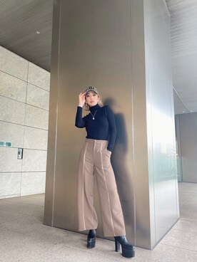 Misaさん（レディース・158cm）の冬コーディネート