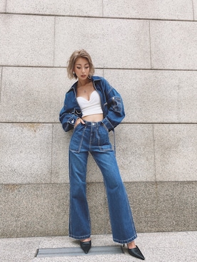 Misaさん（レディース・158cm）の冬コーディネート