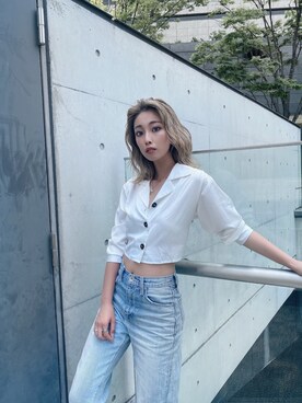 Misaさん（レディース・158cm）の夏コーディネート