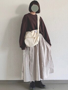 「スーパーオーバーサイズスウェット」｜sonさん（レディース・164cm）の春コーディネート