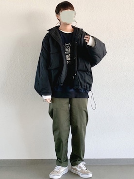 「Coo+i（クーイ）のアイテム」を使った、sonさん（レディース・164cm）の冬コーディネート