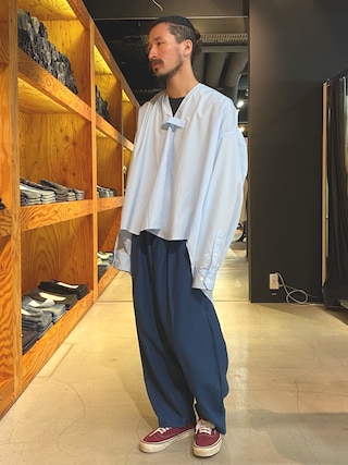【新品未使用品】HED MAYNER Open back shirt Mサイズ HED MAYNER - OPEN BACK SHIRT - kitoit / kiik