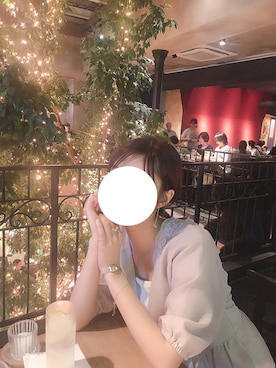 「Omekashi（オメカシ）のVレースフレンチプルオーバー（Tシャツ/カットソー）」を使った、わいさん（レディース・162cm）の夏コーディネート