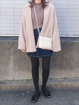 わいさん（レディース・162cm）の冬コーディネート