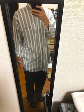 「CESMONY（チェスモニー）のアイテム」を使った、cohさん（メンズ・170cm）の夏コーディネート