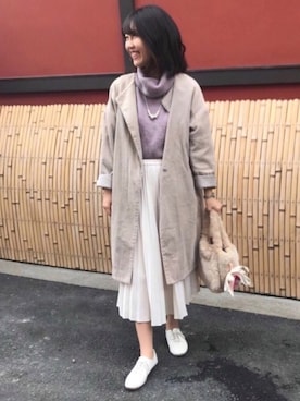 hanaさん（レディース・157cm）の秋コーディネート