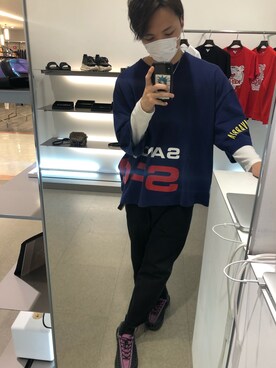 「アパレルスタッフ」｜「アイテム（その他）」を使った、しゆうさん（メンズ・169cm）の春コーディネート