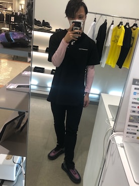 「アパレルスタッフ」｜「アイテム（その他）」を使った、しゆうさん（メンズ・169cm）の春コーディネート