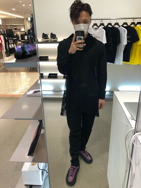 「instagramフォローお願いします」｜「アイテム（その他）」を使った、しゆうさん（メンズ・169cm）の春コーディネート