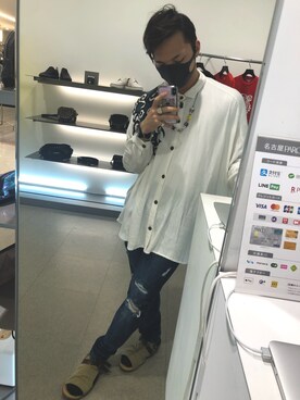 「アパレルスタッフ」｜「アイテム（その他）」を使った、しゆうさん（メンズ・169cm）の夏コーディネート