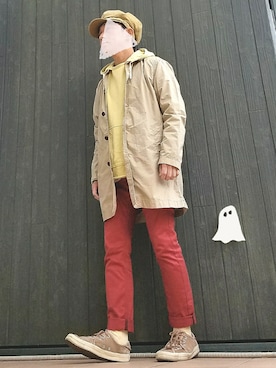 いんちょ。さん（メンズ・167cm）の春コーディネート